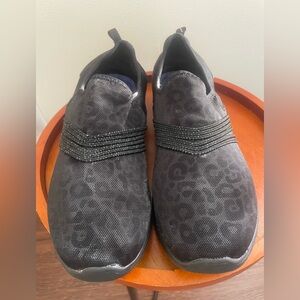Skechers Black Slip-On Shoes